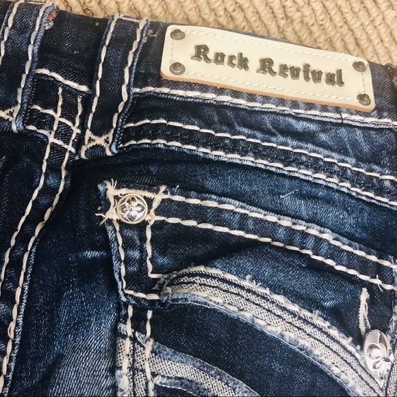NWOT ‼️Rock Revival ⚜️ Johanna boot jeans💕‼️ - Picture 5 of 7